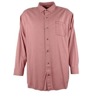 Tommy Bahama Mens Big & Tall Cherry Stone Tahitian Twill Shirt 4XB With Pocket